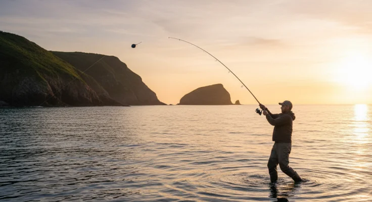 Pesca a Fondo desde Costa: Montajes y Plomadas Efectivas