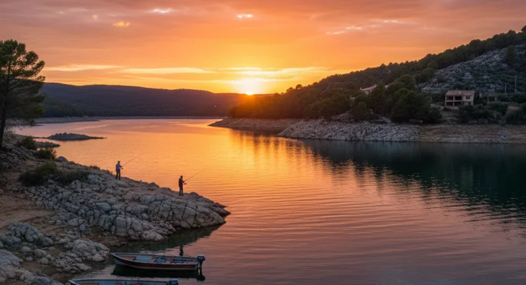 Pesca en el Embalse de San Juan (Madrid): Bass y Lucioperca