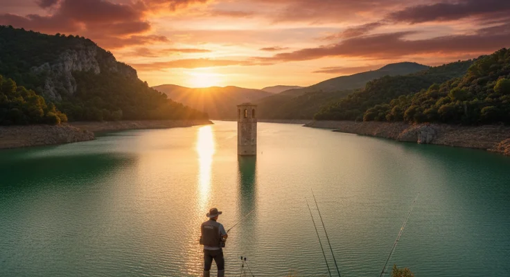 Pesca en el Embalse de Sau: Guía Completa 2026