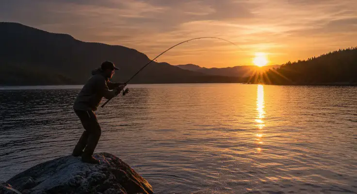 Pesca Spinning de Noche: Guía, Equipo y Normativa 2026