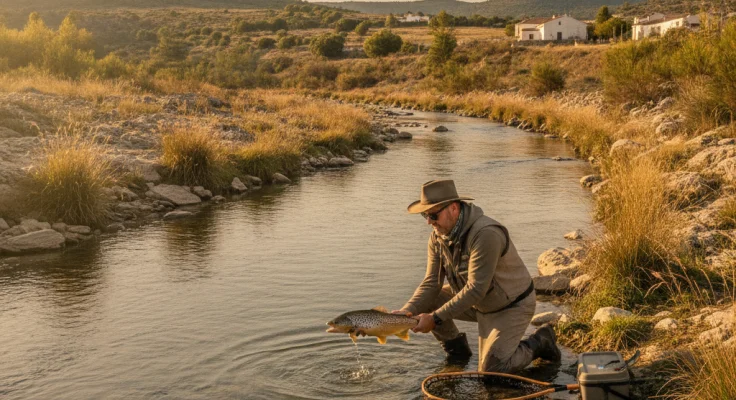 Vedas y Temporada de Pesca en Castilla-La Mancha 2026