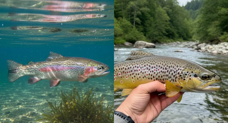 Trucha Arcoíris vs Trucha Común: Diferencias y Pesca