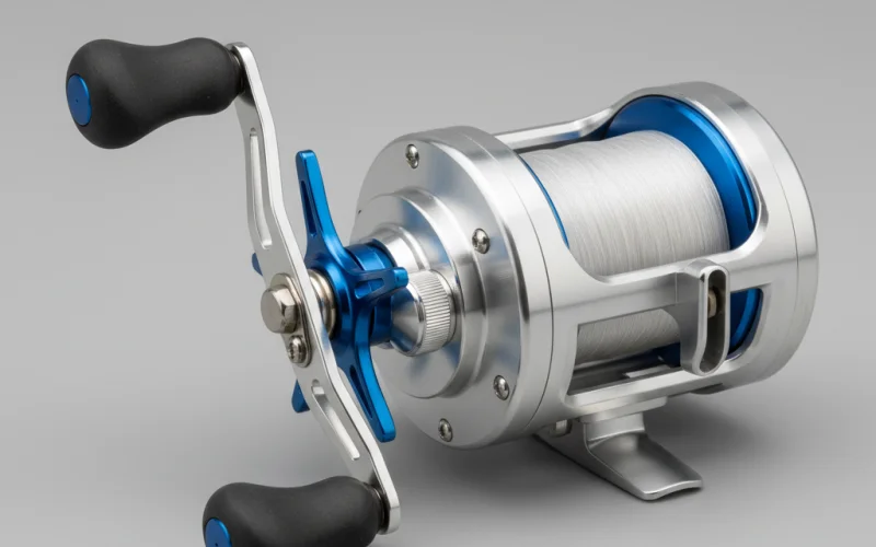 Carrete de arrastre — Equipamiento