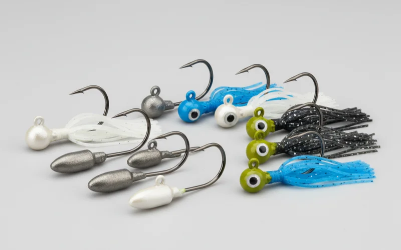 Jig head — Equipamiento