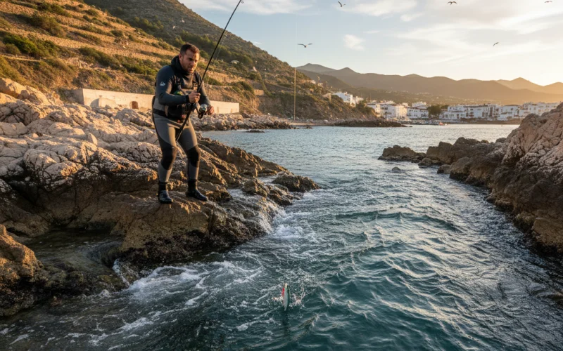 Pesca vertical — Técnicas